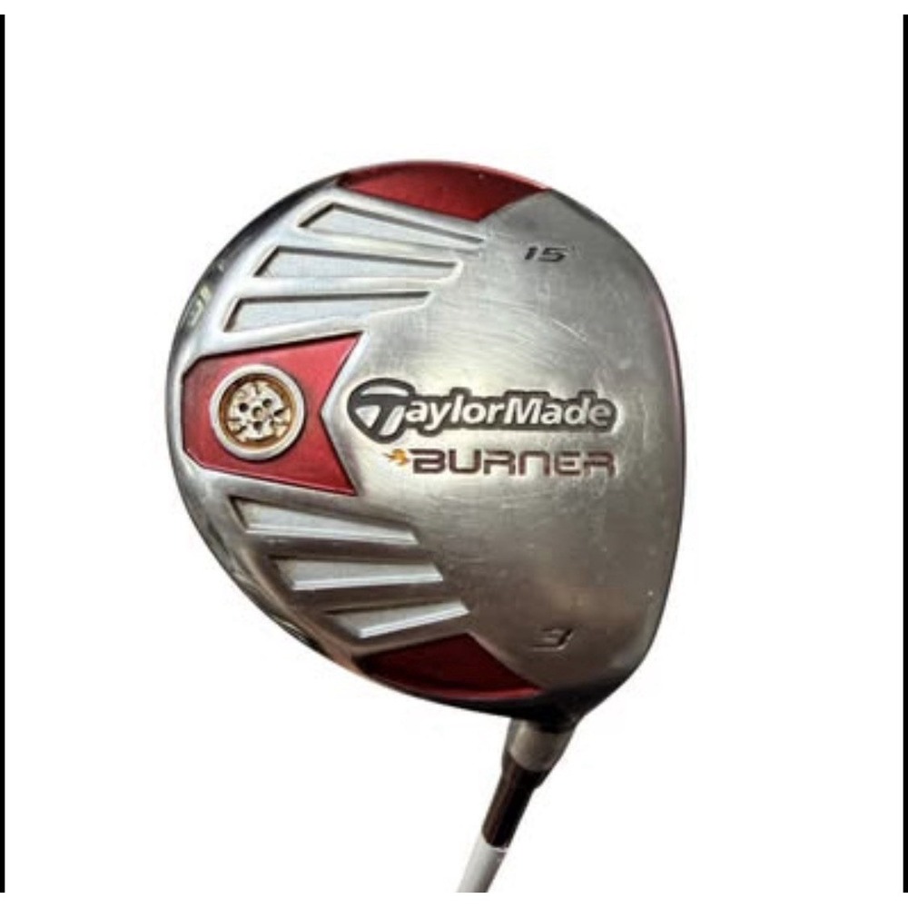 TaylorMade Burner 3 Wood 15 Degree RH Reax SuperFast 50g Stiff Flex Graphite